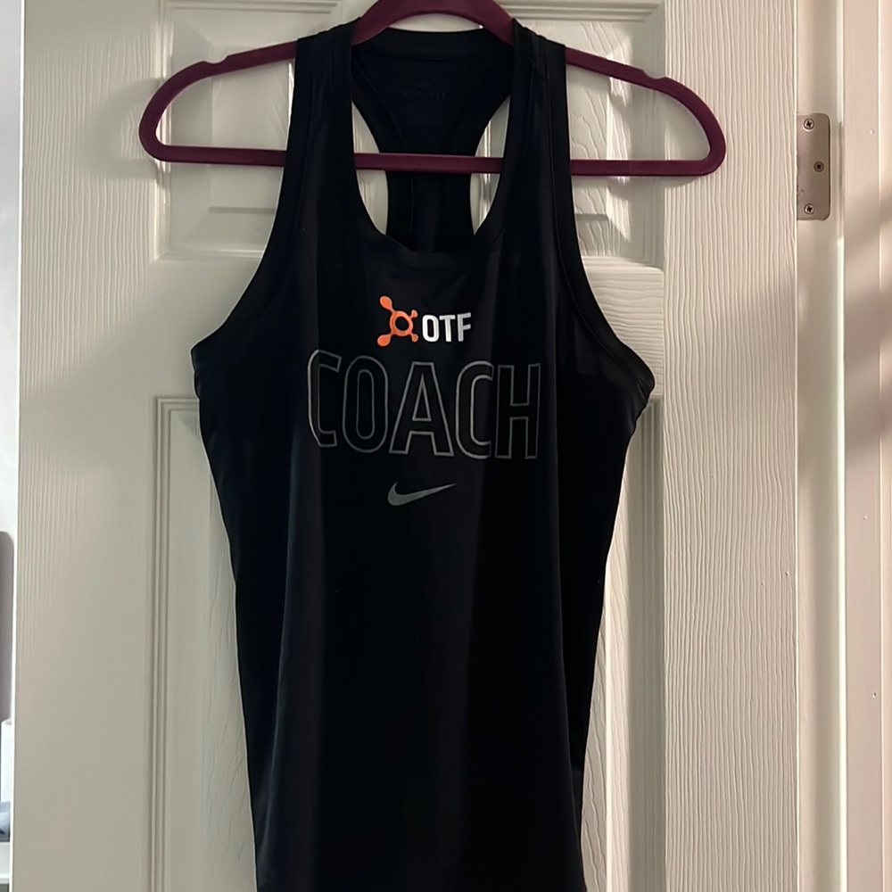 Nike orange theory tank top